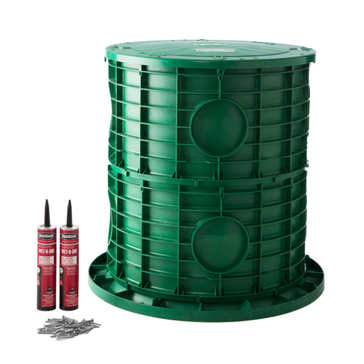 20" x 26" Septic Tank Riser Kit Flat Lid