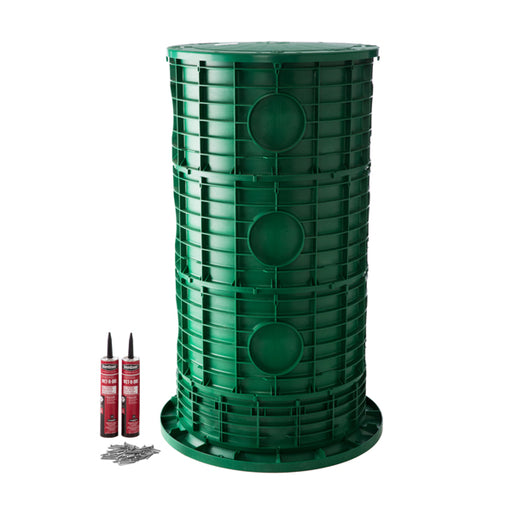 20" x 44" Septic Tank Riser Kit Flat Lid