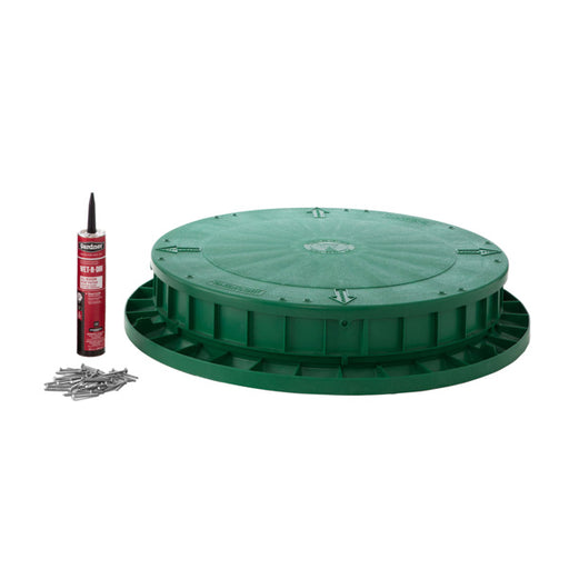 24" x 5" Septic Tank Riser Kit Flat Lid