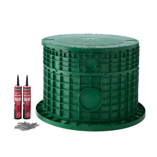 24" x 20" Septic Tank Riser Kit Flat Lid