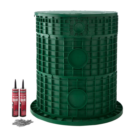 24” x 32” Septic Tank Riser Kit Flat Lid