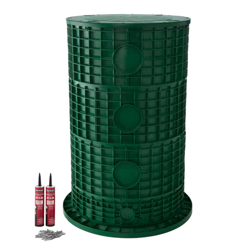 24" x 44" Septic Tank Riser Kit Flat Lid