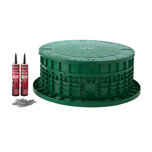 24” x 11” Septic Tank Riser Kit Flat Lid