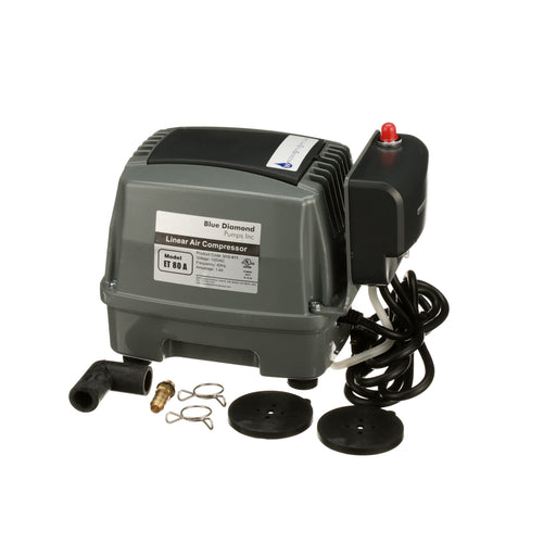 Blue Diamond ET80A Septic Air Pump With Alarm View 2