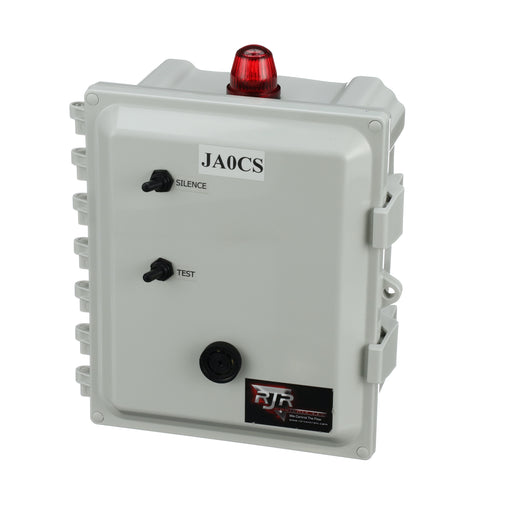 Jet Aerator Septic Control Panel 120V Front Closed View